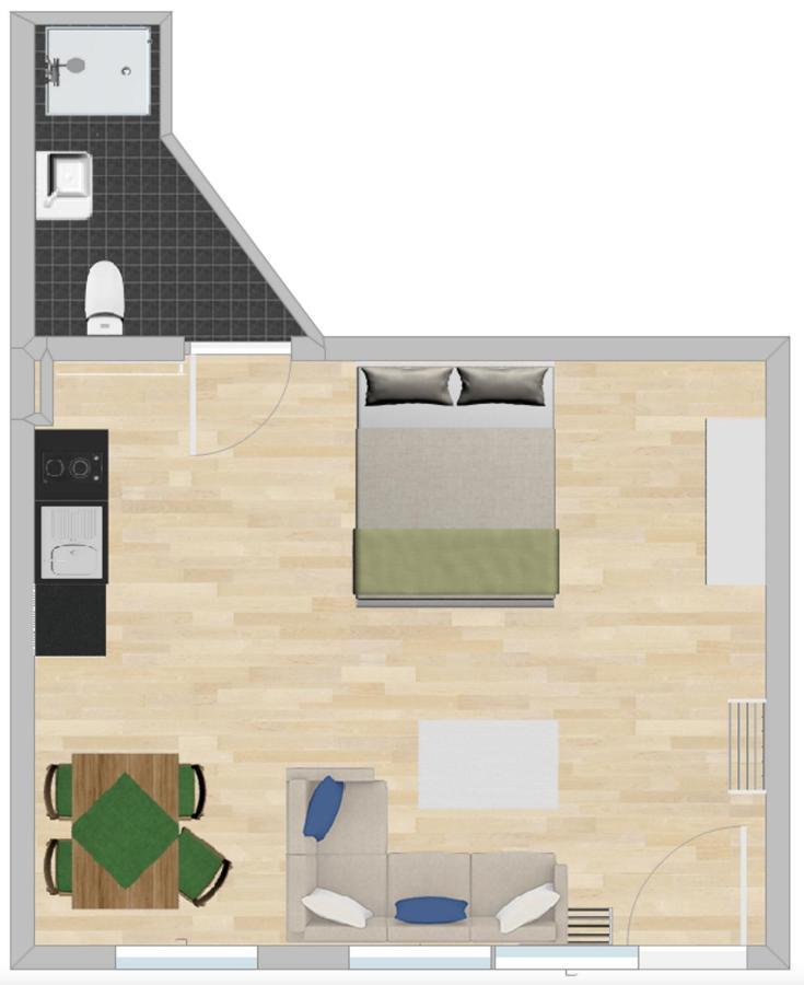 Cozy Studio In Friedrichshain, 4 Quiet Guests Only Berlin Luaran gambar